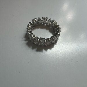Icey cubic zirconia ring